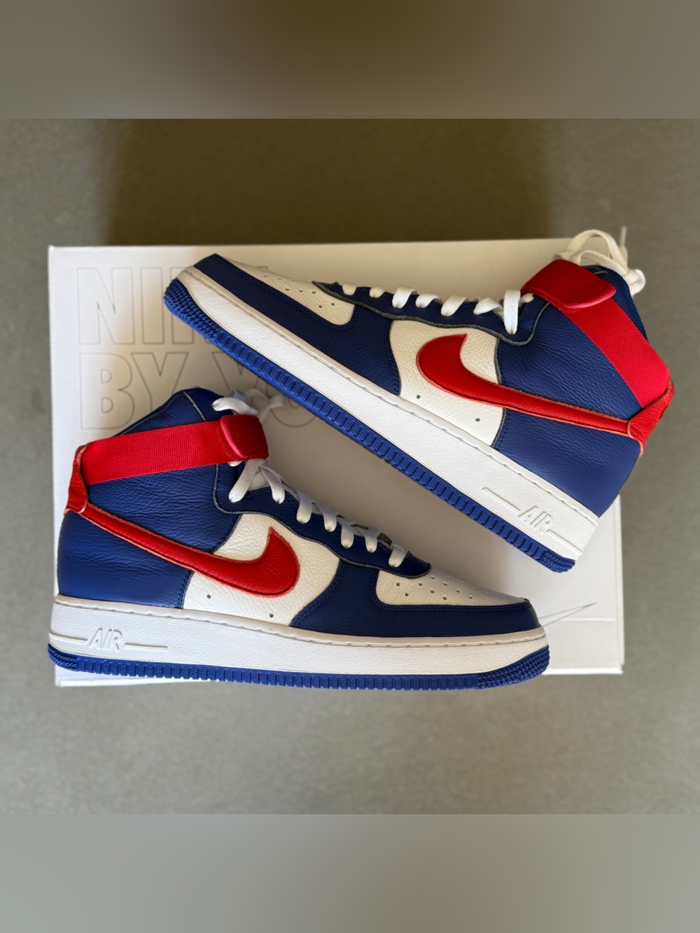 NWOT Custom Nike Air Force 1 High Top Sneakers
